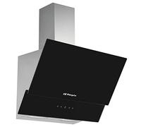Orbegozo DS 76190 N 641,8 m³/h Monté au mur Noir, Acier inoxydable A - Hottes (641,8 m³/h, Conduit, 71 dB, 61 dB, 71 dB, Monté au mur)
