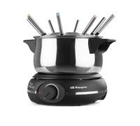 Orbegozo FDR 14 Fondue électrique pour 8 Personnes, 1,4 L, Fromage, Chocolat et Viande, régulateur de température, Couvercle Anti-éclaboussures, marmite Amovible en Acier Inoxydable, 1500 W