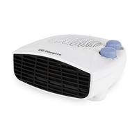 Orbegozo Radiateur électrique FH 5127 1 000 W 2 vitesses Noir/blanc Blanc G