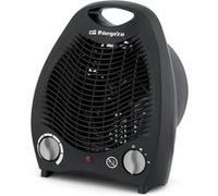 Orbegozo FH 5129 Chauffage compact - Chauffage puissant et sûr avec thermostat réglable - Fonction ventilateur et protection contre la surchauffe - Design minimaliste élégant