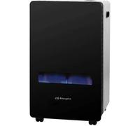 Orbegozo HBF 100 Poêle à flamme bleue, 3800 kW, classe énergétique A, gaz butane et propane, triple système de sécurité : arrêt automatique, analyseur atmosphérique, allumage piézoélectrique [Classe énergétique A]