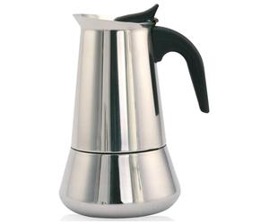 Orbegozo KFI 660 machine à café manuelle Cafetière à moka Noir, Acier inoxydable