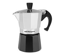 ORBEGOZO Cafetera de aluminio 2 TAZAS. Utilización para: GAS, ELECTRICO Y VITROCERÁMICA