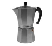 Orbegozo KFS 920 - Cafetière italienne en aluminium, capacité de 9 tasses, finition argentée