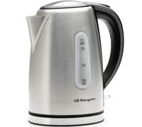 Orbegozo KT 6024 bouilloire 1,7 L 2200 W Acier inoxydable