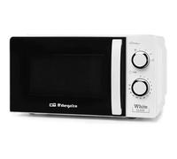 Orbegozo Mi 2115 Four a micro-ondes, 20 l de capacite, 6 niveaux de fonctionnement, minuterie jusqua 30 min, 700 W, blanc