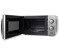 - Orbegozo Micro-ondes avec 20 litres de capacité, 6 niveaux de fonctionnement, minuterie jusqu'à 30 minutes, 700 W de puissance 700 W argent