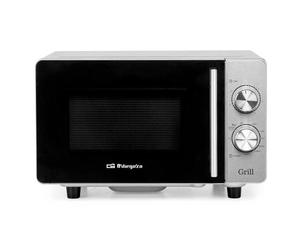 Orbegozo MIG 2047 CE micro-onde Acier inoxydable Micro-ondes grill Comptoir 20 L 1150 W