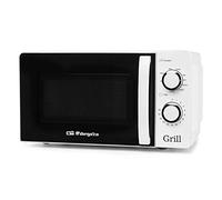 Orbegozo Mig 2130 Four à micro-ondes avec grill, 20 l de capacité, 5 niveaux de fonctionnement et 3 fonctions combinées, minuterie jusqu’à 30 min, 700-900 W, blanc
