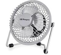 Orbegozo PW 1025 Ventilateur de table Puissance: 8 W. Pales métalliques, Diamètre des pales : 10 cm Très silencieux 2 en 1 : USB et