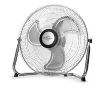Orbegozo PW 1240 - Ventilateur industriel Power Fan, inclinaison réglable, pales métalliques de 40 cm, 3 vitesses de ventilation, poignée de transport, 80 W