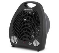 Orbegozo FH 5129 Chauffage compact - Chauffage puissant et sûr avec thermostat réglable - Fonction ventilateur et protection contre la surchauffe - Design minimaliste élégant