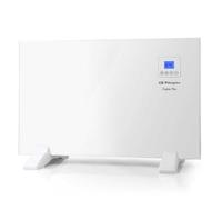 Orbegozo REH 1000 Panneau chauffant rayonnant, télécommande, écran LCD, contrôle tactile, thermostat numérique, programmable 24/7, 1000 W