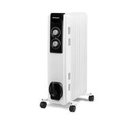 Orbegozo RF 2000 Radiateur à bain d’huile, 2000 W, construction modulaire composée de 9 éléments, modèle blanc