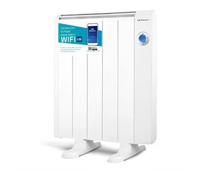 Orbegozo RRW-800 Émetteur thermique WiFi RealWarm Elements - Commande vocale avec Google Assistant et Alexa - Programmation quotidienne et hebdomadaire - Fonction de détection de fenêtre ouverte - Aff