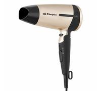 Orbegozo SE 1600 Sèche-cheveux avec poignée pliable 2 vitesses 2 réglages de température Bouton d'air froid Concentrateur et diffuseur 1600W