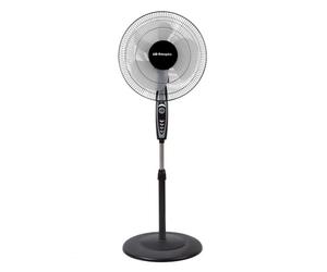 Orbegozo Sf 0148 - Ventilateur sur pied oscillant, 3 niveaux de ventilation, pales de 40 cm, hauteur réglable, 50 W efficacité énergétique A