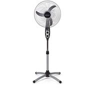 Orbegozo SF 0156 - Ventilateur oscillant ovale sur pied, 3 vitesses, minuterie, diamètre de l'hélice 45 cm, réglable en hauteur, 60 W