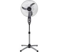 Orbegozo SF 0156 Ventilateur sur pied oval 45 cm Noir/Argent G