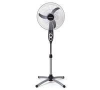 Orbegozo SF 0156 - Ventilateur oscillant ovale sur pied, 3 vitesses, minuterie, diamètre de l'hélice 45 cm, réglable en hauteur, 60 W