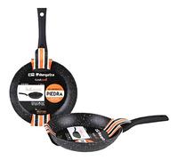 Orbegozo SFB 8032 - Poêle à frire en aluminium forgé, surface antiadhésive, sans PFOA, 1 litre, noir, diamètre 32 cm