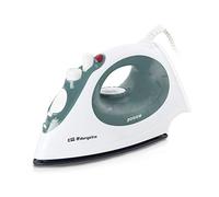 Orbegozo SV 1600 A - Fer à vapeur, puissance 1600 Watt, semelle en acier inoxydable, fonction repassage vertical et repassage à sec, régulateur de température