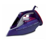 Orbegozo sv3000 lilas rose 3000w fer à vapeur semelle céramique 230g/min 450ml réservoir arrêt automatique