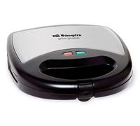 Orbegozo sw 6000 machine à sandwichs en acier inoxydable 800w puissance revêtement antiadhésif