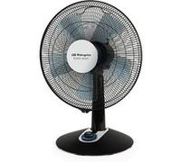 Orbegozo TF 0139 Ventilateur de Bureau Élégant et Puissant - Puissance 45W - 2 Vitesses + Turbo + Silencieux - Diamètre 35cm - Design Moderne - Oscillation Automatique