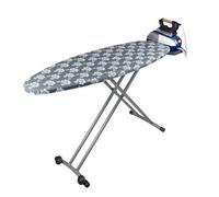 Orbegozo TP 6500 - Table à repasser pliable, hauteur réglable jusqu'à 93 cm, housse 100% coton, prise électrique, support pour centres de repassage