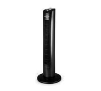Orbegozo TW 0800 - Ventilateur colonne avec minuterie, plateau pour huiles essentielles, 3 vitesses, mouvement oscillant, 60 W, noir