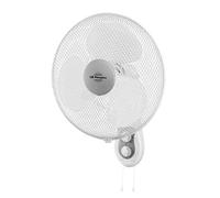 Orbegozo WF 0139 - Ventilateur mural, oscillant, 3 vitesses, minuterie, tête inclinable, pales de 40 cm, 40 W, blanc