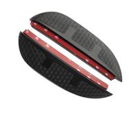 ORBHES Housse de Protection Contre la Pluie du rétroviseur latéral de la Voiture, Convient pour Dacia Duster Logan MCV Sandero, extérieur de la Voiture,A-Carbon Fiber