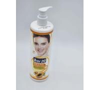 ORBI 20 LAIT CORPOREL Hydratant 500ML, Peau Normale à Sèche, Papaye, Huile d'Avocat - Soin Anti-Imperfections pour une Peau Radieuse