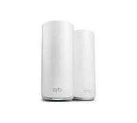 NETGEAR Orbi 870 Series RBE872 - Système Wi-Fi - (routeur, rallonge) - jusqu'à 6000 pieds carrés - maillage 10GbE, 2.5GbE, Wi-Fi 7 - Wi-Fi 6 - Multi-Bande