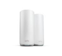Orbi 870 Series RBE872 - Système Wi-Fi - (routeur, rallonge) - jusqu'à 6000 pieds carrés - maillage 10GbE, 2.5GbE, Wi-Fi 7 - Wi-Fi 6 - Multi-Bande