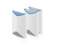 Orbi Pro SRK60B03 - Système Wi-Fi (routeur, 2 rallonges) - jusqu'à 5 000 pieds carrés - 1GbE - Wi-Fi 5 - Tri-bande - fixation murale, montable sur
