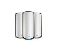 NETGEAR Orbi 970 Series Quad-Band WiFi 7, 3-Pack Quad-band (2.4 GHz / 5 GHz-1 / 5 GHz-2 / 6 GHz) Wi-Fi 6 (802.11ax) Gris Interne