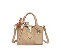ORBIBA Kit de Fabrication de Sacs DIY - Ensemble Bricolage Sac à Main avec Couture et Handel - Matériel et Accessoires en Cuir PU (Couleur : Khaki Material)