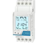 ORBIS Zeitschalttechnik DATA LOG 2 230 V Programmateur horaire pour rail numérique 250 V/AC