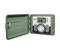 Orbit 57896 Système d'arrosage à Panneau pivotant 6 Stations avec minuteur Vert