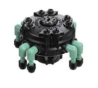Orbit Lot de 2 collecteurs d'irrigation goutte goutte d bit r glable 8 ports pour tube de 6,35 mm