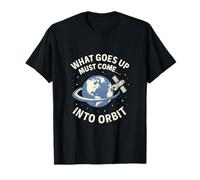Orbit Satellite Space Art fantaisie Design astronomie T-Shirt