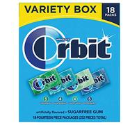 Orbit Sugarfree Gum 18 Pack Mint Variety Box