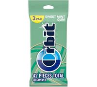 Orbit Sweet Mint Sugarfree Gum, multipack (3 packs total)