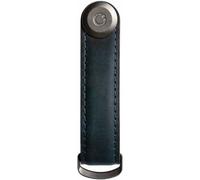 Orbitkey Crazy Horse bleu marine avec stitching bleu