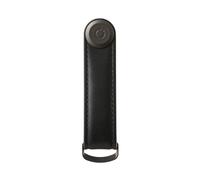 Orbitkey - Organiseur de clés en cuir - Noir avec coutures noires