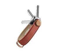 orbitkey Organiseur de clés en toile cirée, rouge brique, taille unique