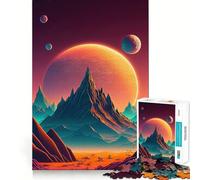 Orbits of The Otherworldly Jigsaw Puzzles for Adults 1000 Piece Mind Puzzle Slow Enjoy Image Assembly (38x52cm)