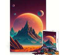 Orbits of The Otherworldly Jigsaw Puzzles for Adults1000 Pieces Recall Upgrade Peaceful Time Tight Cut Santa Wish List (38x26cm)